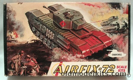 Airfix 1/76 Churchill Mk. VII Tank - Craftmaster Issue, M5-49 plastic model kit
